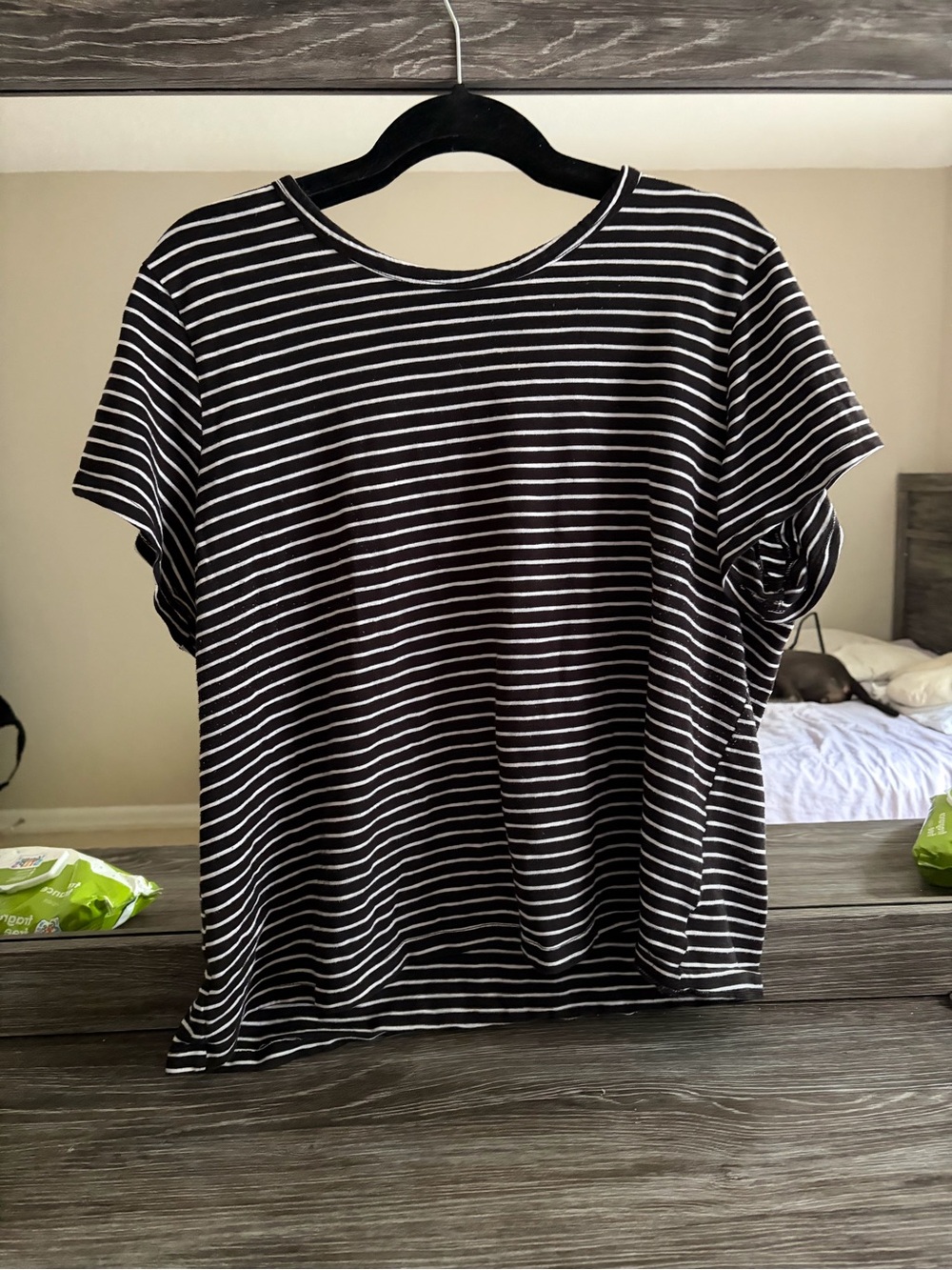 Black & White Striped Shirt